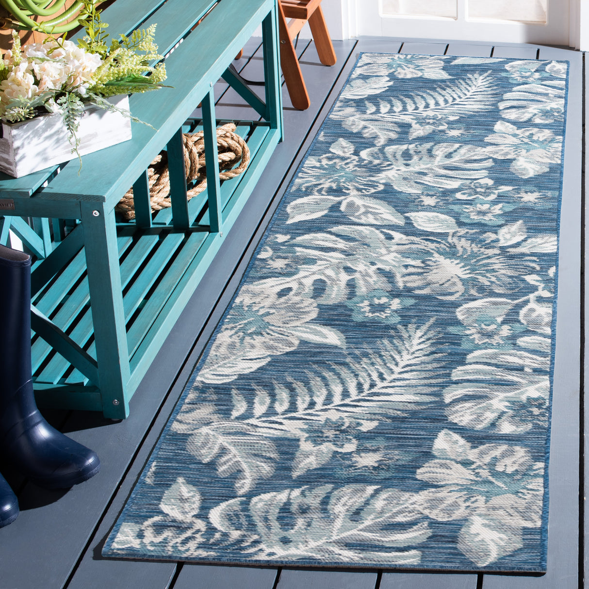 SAFAVIEH Sunrise Todosia Indoor/Outdoor Waterproof Rug