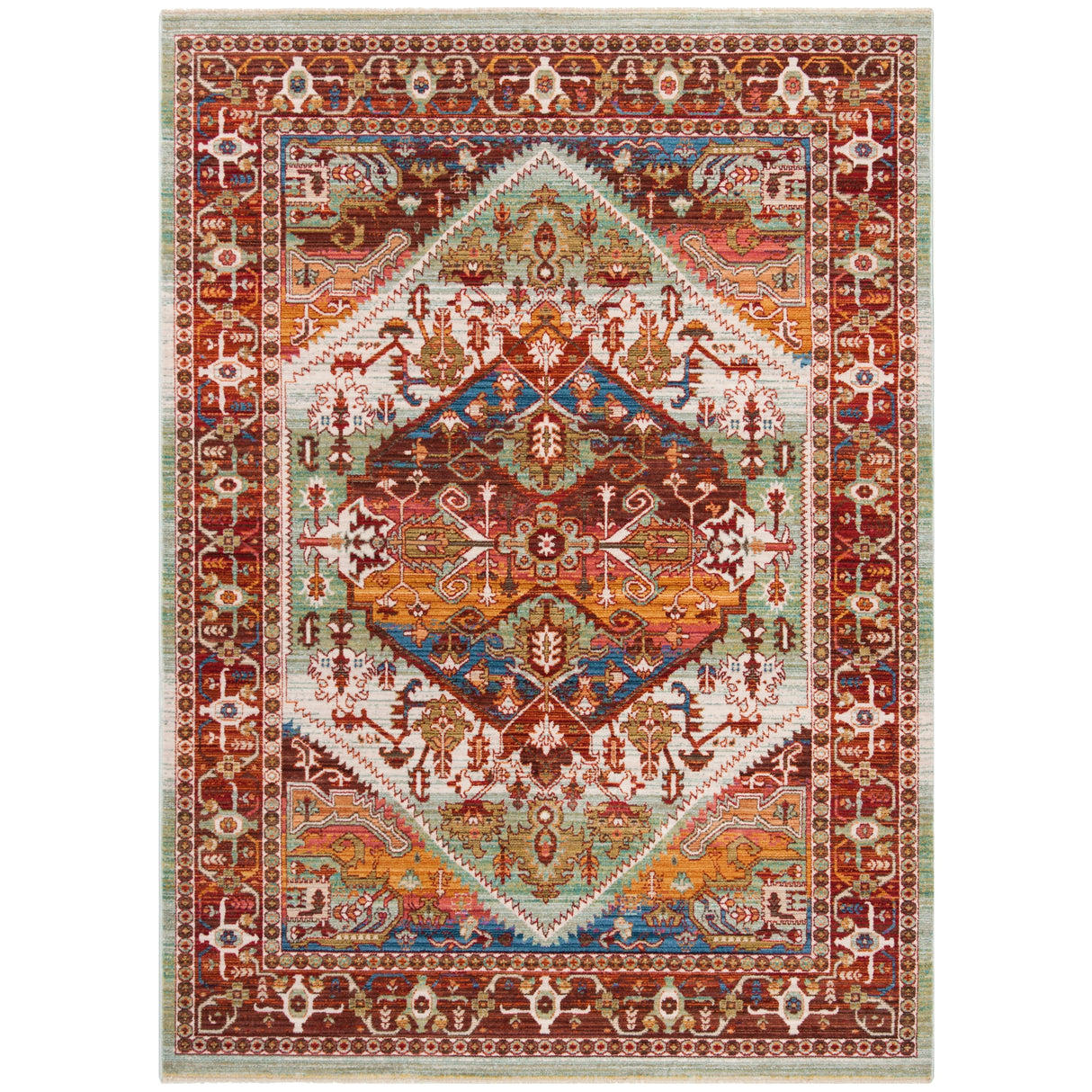 SAFAVIEH Sutton Sinje Boho Oriental Polyester Rug