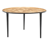 SAFAVIEH Suzann Oval Side Table - 24.5" x 22.5" x 16" - 25Wx23Dx16H