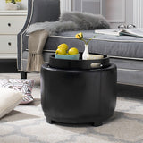 SAFAVIEH Suzy Storage Tray Ottoman