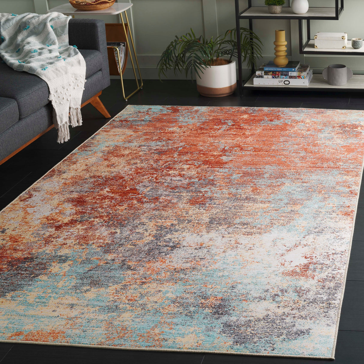 SAFAVIEH Tacoma Godi Mid-Century Modern Rug