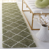 SAFAVIEH Tahoe Shag Emilia Trellis 1.2-inch Thick Rug