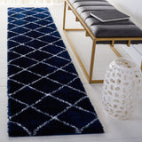 SAFAVIEH Tahoe Shag Emilia Trellis 1.2-inch Thick Rug