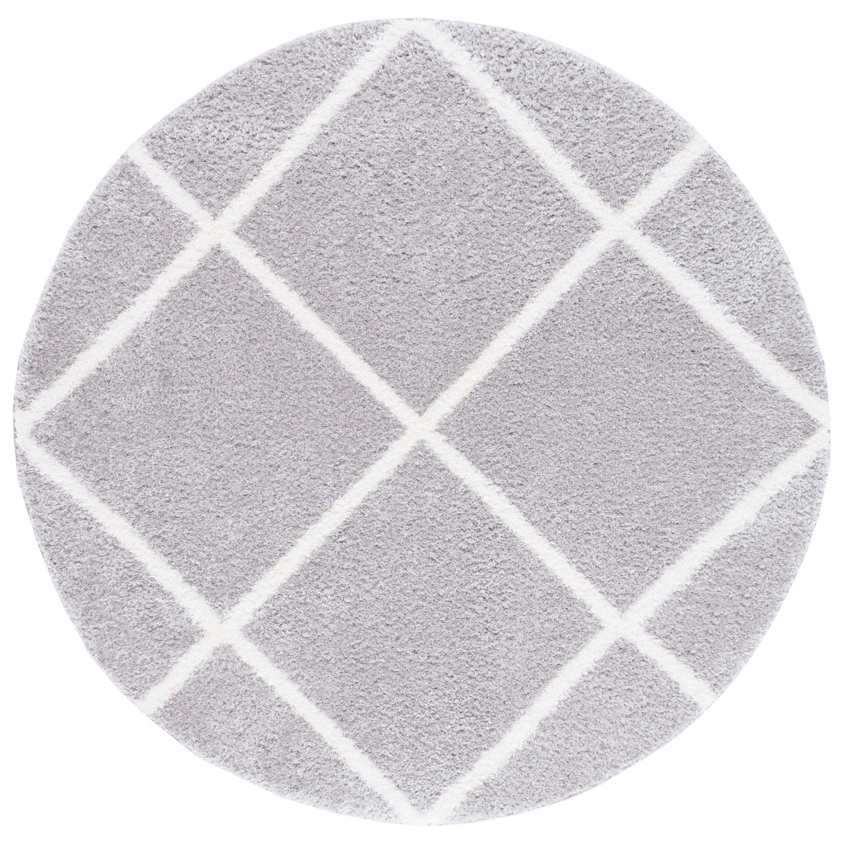 SAFAVIEH Tahoe Shag Emilia Trellis 1.2-inch Thick Rug