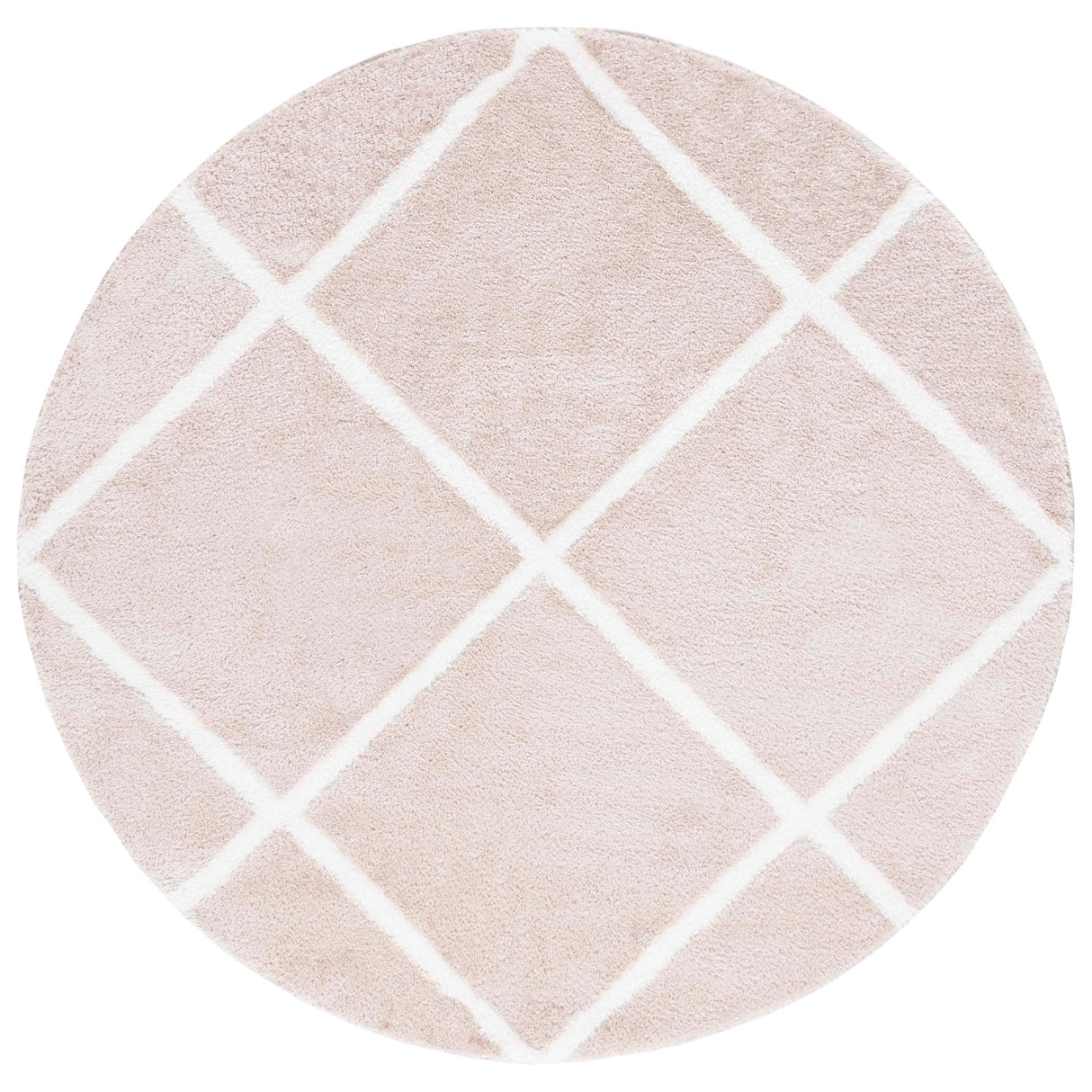 SAFAVIEH Tahoe Shag Emilia Trellis 1.2-inch Thick Rug