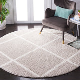 SAFAVIEH Tahoe Shag Emilia Trellis 1.2-inch Thick Rug