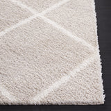 SAFAVIEH Tahoe Shag Emilia Trellis 1.2-inch Thick Rug