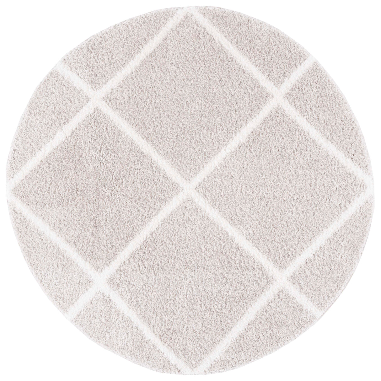 SAFAVIEH Tahoe Shag Emilia Trellis 1.2-inch Thick Rug