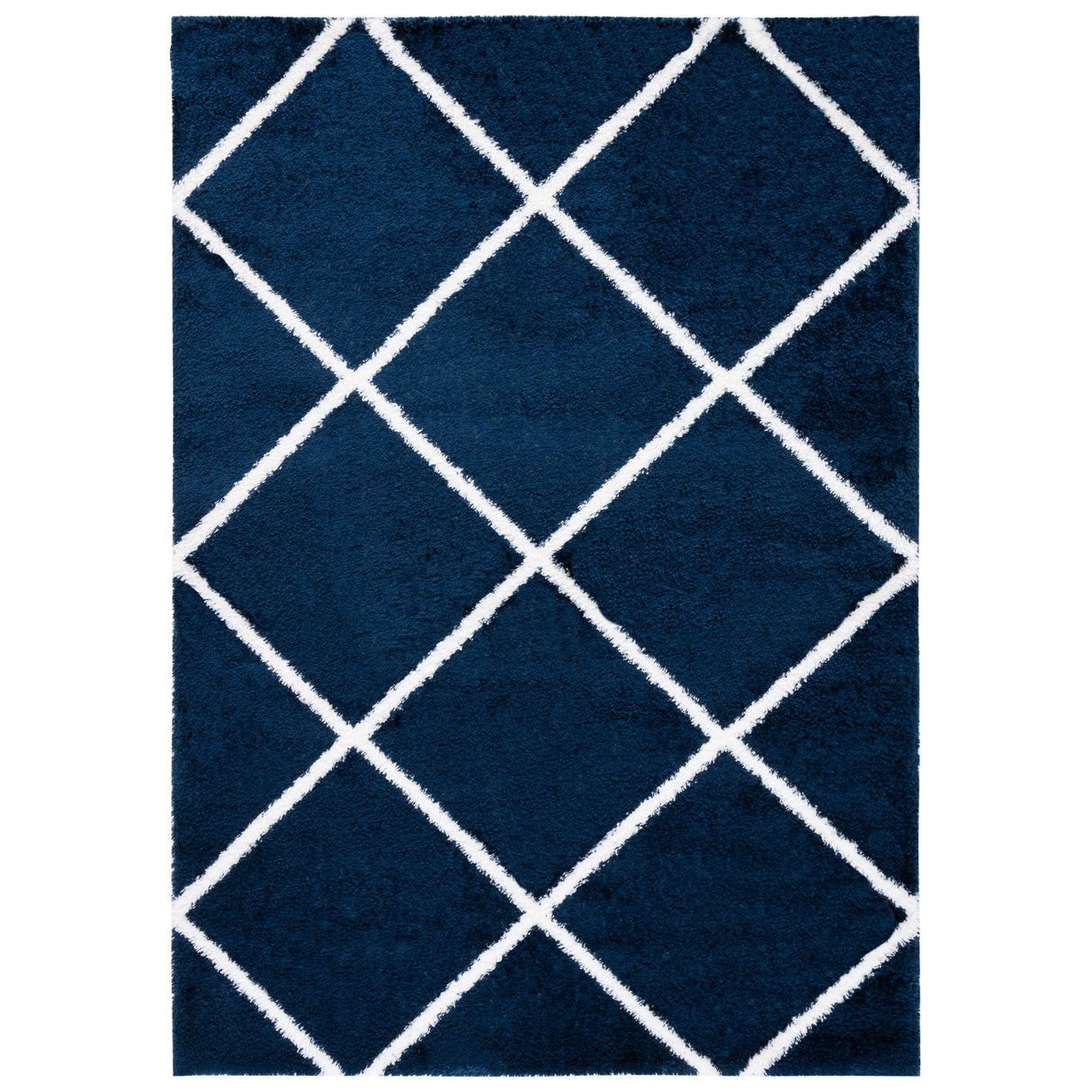 SAFAVIEH Tahoe Shag Emilia Trellis 1.2-inch Thick Rug