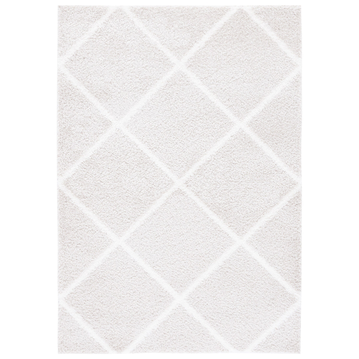 SAFAVIEH Tahoe Shag Emilia Trellis 1.2-inch Thick Rug