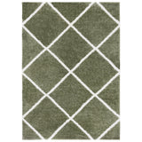 SAFAVIEH Tahoe Shag Emilia Trellis 1.2-inch Thick Rug