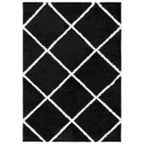 SAFAVIEH Tahoe Shag Emilia Trellis 1.2-inch Thick Rug