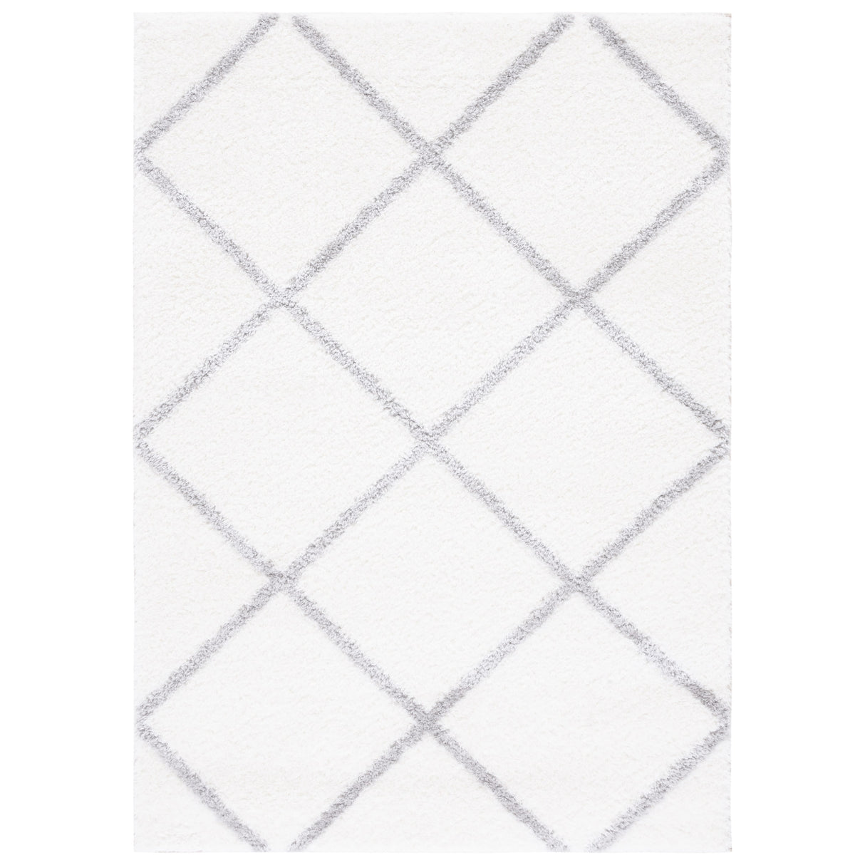 SAFAVIEH Tahoe Shag Emilia Trellis 1.2-inch Thick Rug