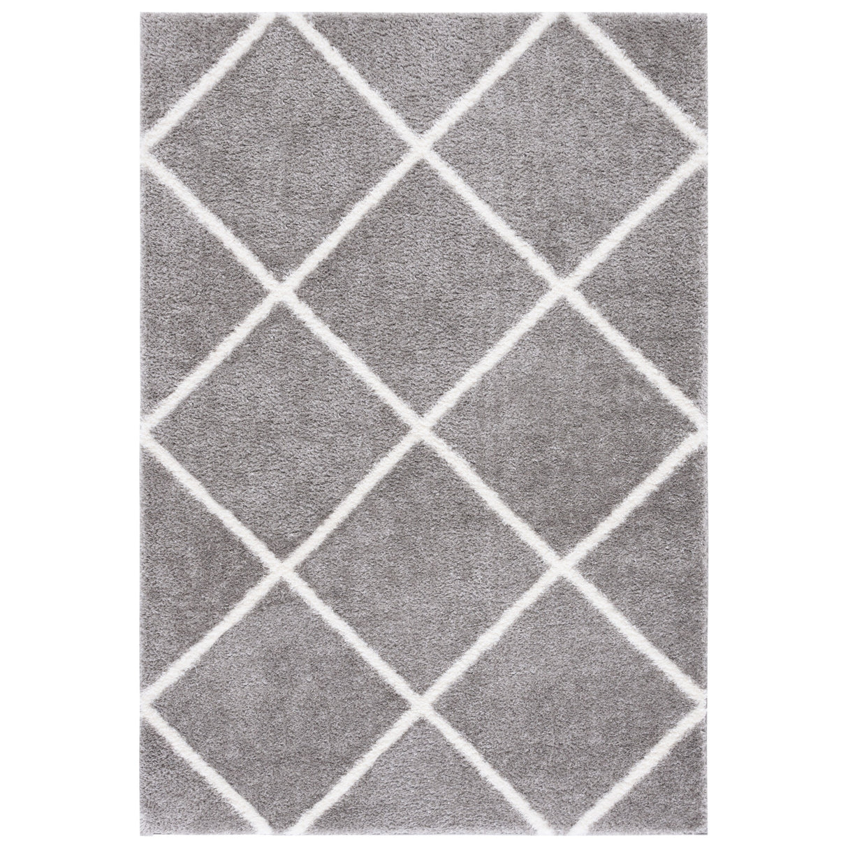 SAFAVIEH Tahoe Shag Emilia Trellis 1.2-inch Thick Rug