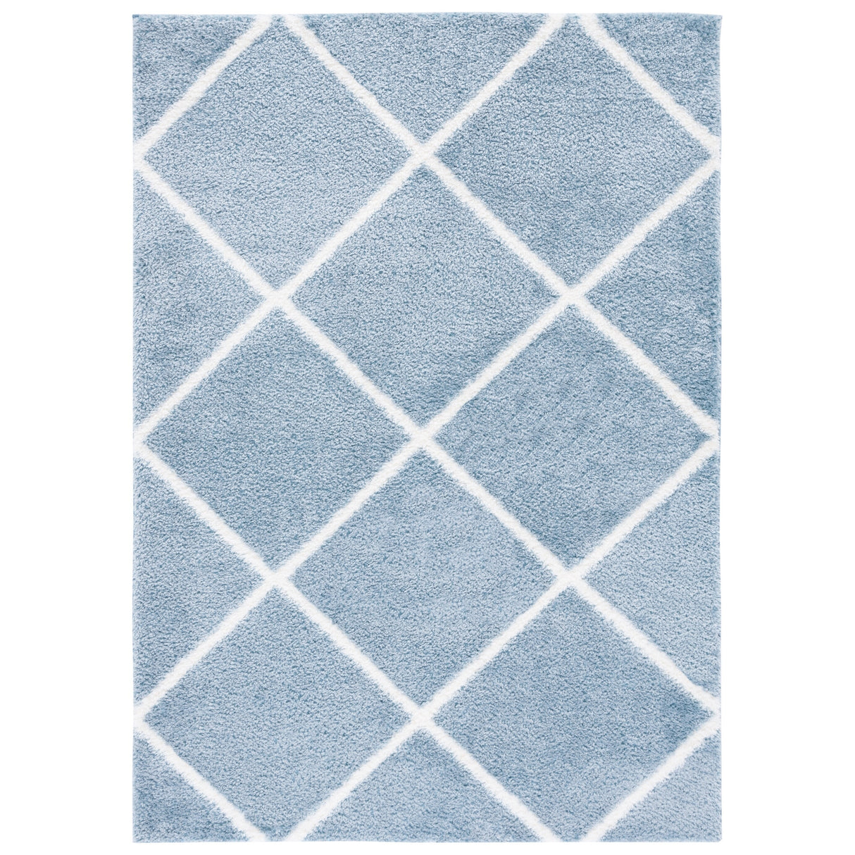 SAFAVIEH Tahoe Shag Emilia Trellis 1.2-inch Thick Rug