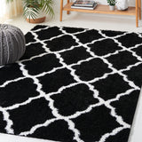 SAFAVIEH Tahoe Shag Etha Trellis 1.2-inch Thick Rug