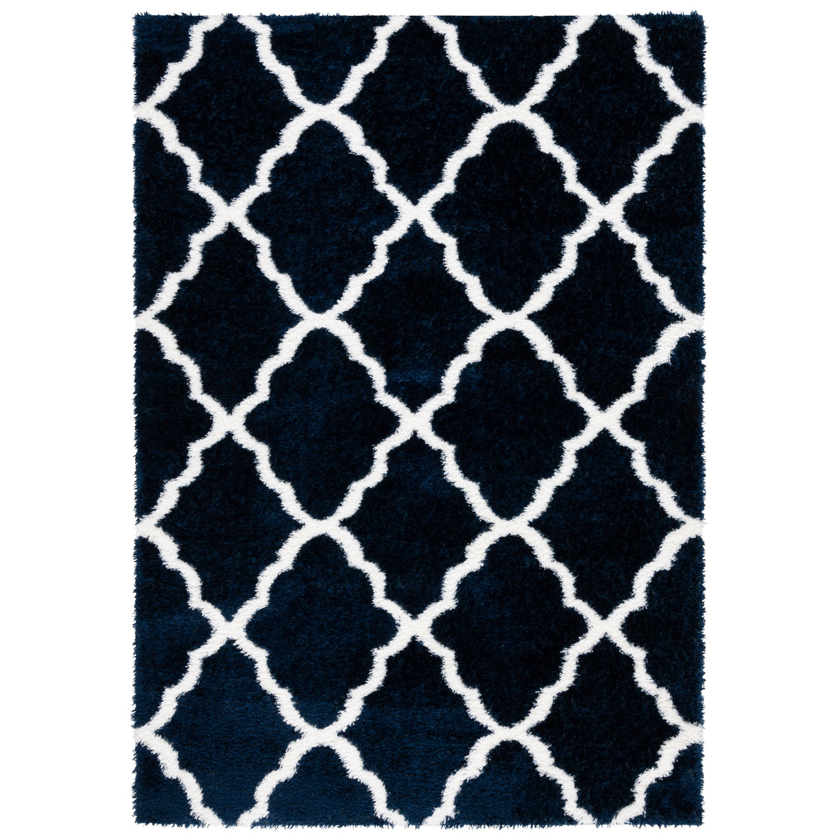 SAFAVIEH Tahoe Shag Etha Trellis 1.2-inch Thick Rug