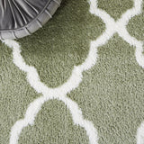 SAFAVIEH Tahoe Shag Etha Trellis 1.2-inch Thick Rug