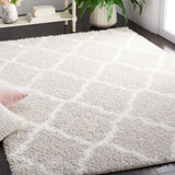 SAFAVIEH Tahoe Shag Etha Trellis 1.2-inch Thick Rug