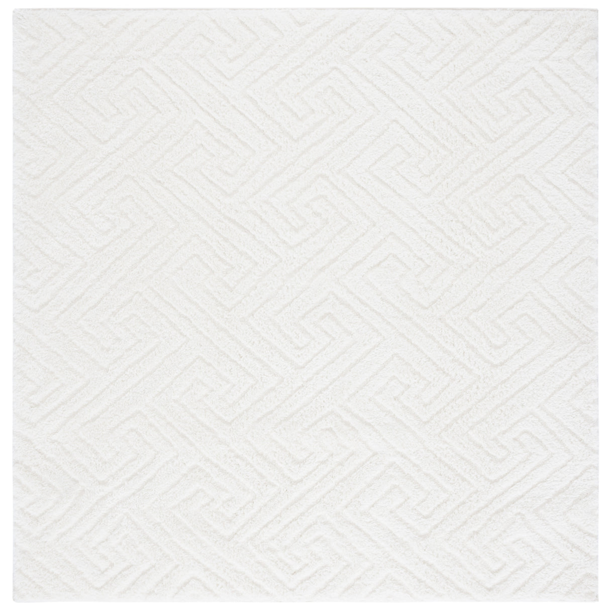 SAFAVIEH Tahoe Shag Lisjana Geometric 1.2-inch Thick Rug