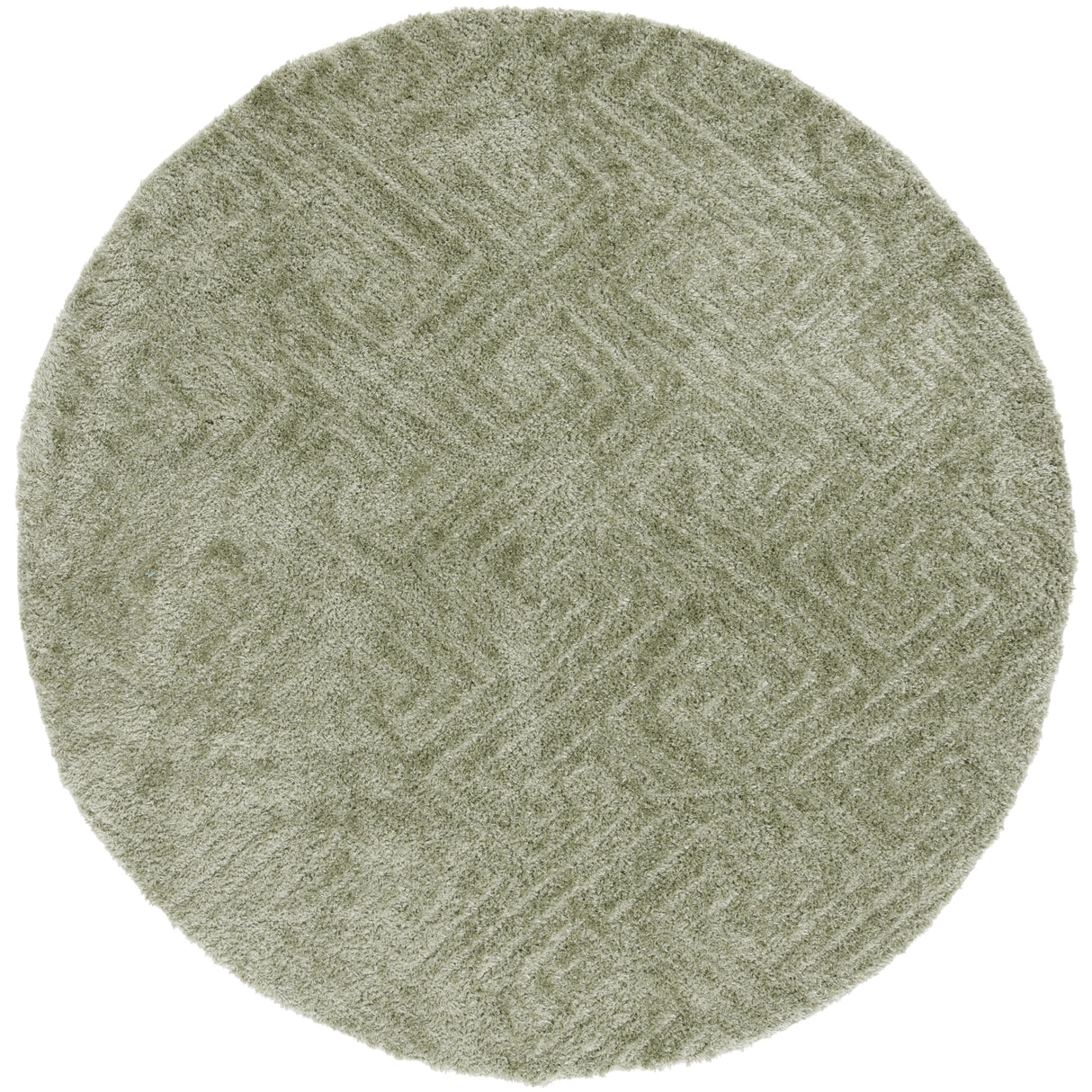 SAFAVIEH Tahoe Shag Lisjana Geometric 1.2-inch Thick Rug