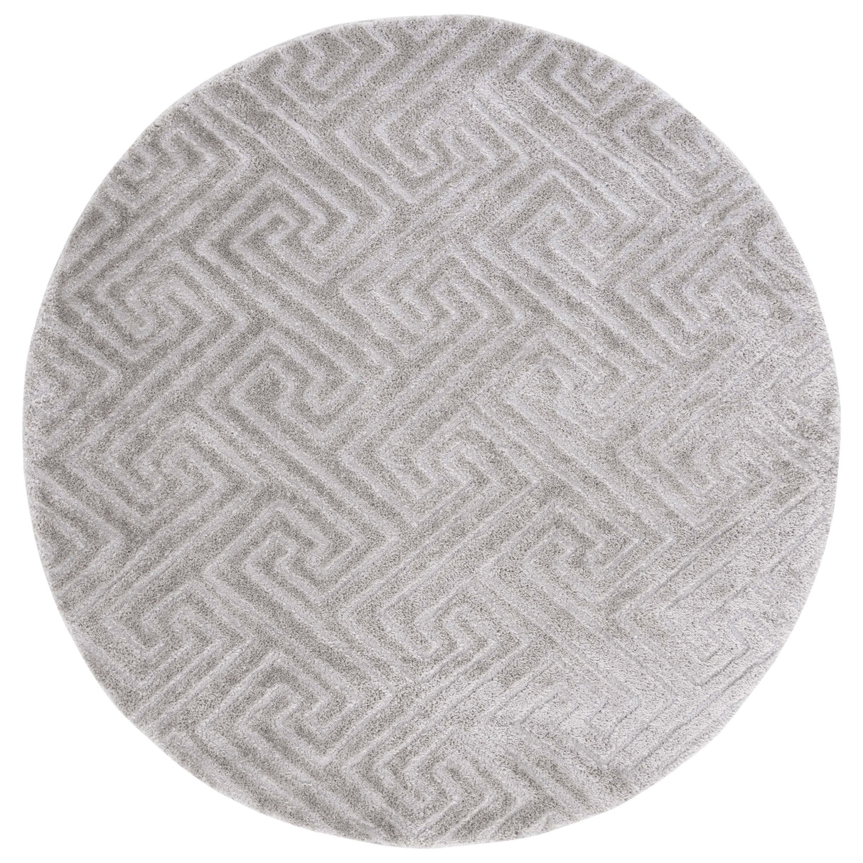 SAFAVIEH Tahoe Shag Lisjana Geometric 1.2-inch Thick Rug