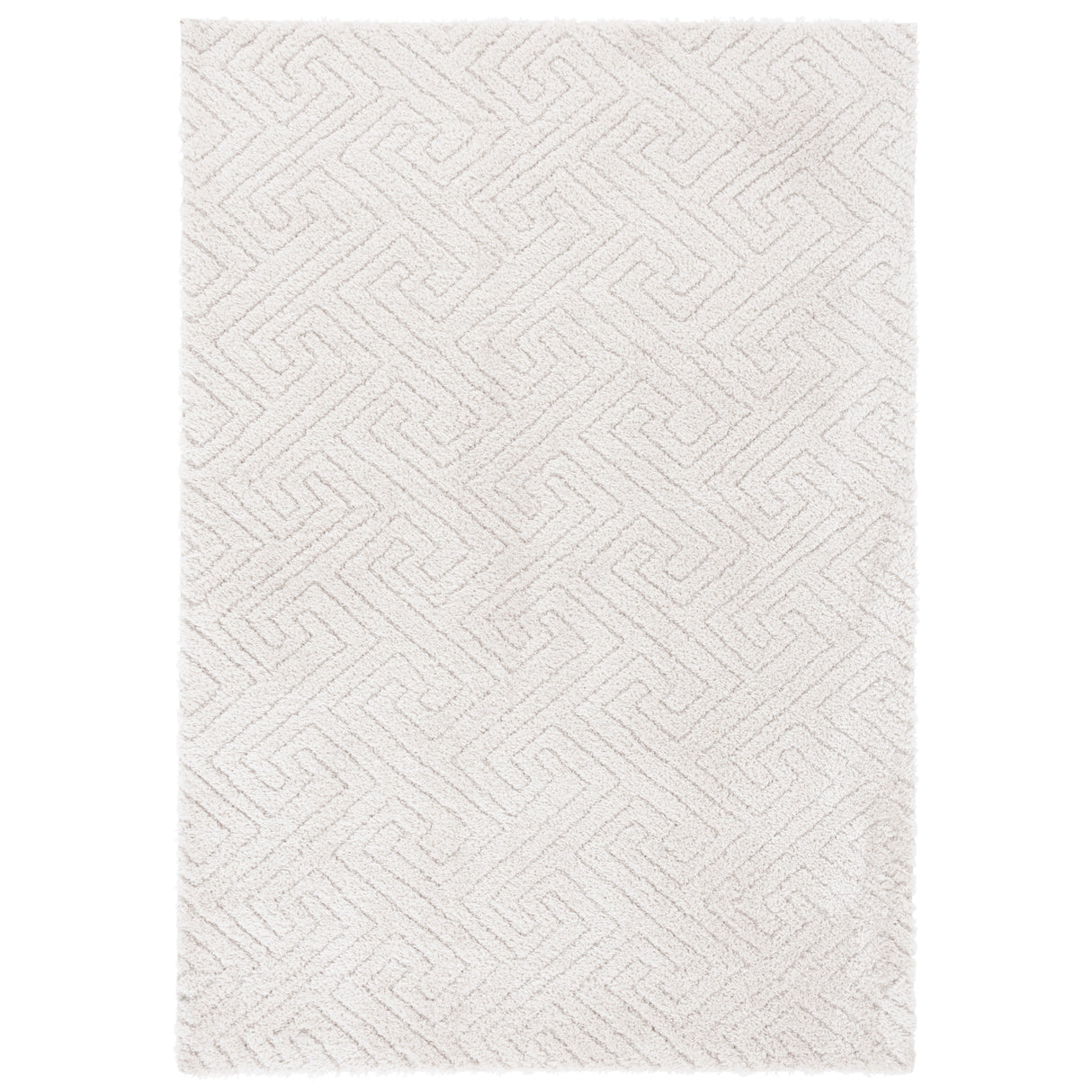 SAFAVIEH Tahoe Shag Lisjana Geometric 1.2-inch Thick Rug