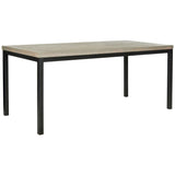 SAFAVIEH Taija Ash Grey Coffee Table - 46.7" x 22.6" x 18.3" - 47Wx23Dx18H