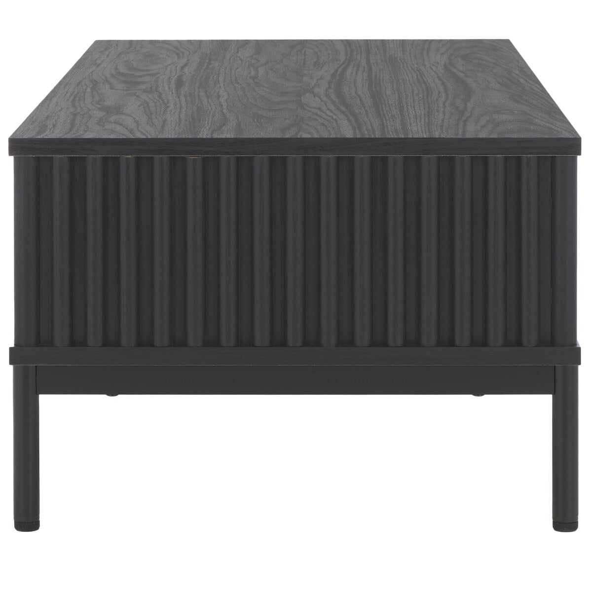 SAFAVIEH Tamayo 2-Door Storage Coffee Table - 43.7 In. W x 21.5 In. D x 15.4 In. H - 44Wx21Dx15H