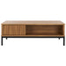 SAFAVIEH Tamayo 2-Door Storage Coffee Table - 43.7 In. W x 21.5 In. D x 15.4 In. H - 44Wx21Dx15H