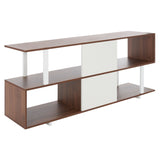 SAFAVIEH Tasia Large Media Stand - 62" W x 14" D x 24" H - 62Wx14Dx24H