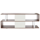 SAFAVIEH Tasia Large Media Stand - 62" W x 14" D x 24" H - 62Wx14Dx24H