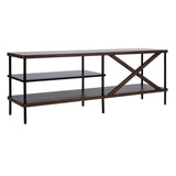 SAFAVIEH Tawny Industrial Media 55" TV Stand - 55.1" x 15" x 19.7" - 55Wx15Dx20H