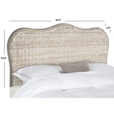 SAFAVIEH Tefta Grey Full Size Headboard