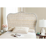 SAFAVIEH Tefta Grey Full Size Headboard