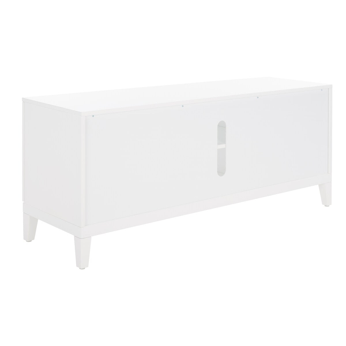 SAFAVIEH Tenika 2 Door Single Shelf Media Stand - 54" W x 16" D x 22" H - 54Wx16Dx22H