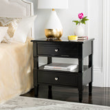 SAFAVIEH Terri Two Drawer White Nightstand