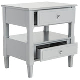 SAFAVIEH Terri Two Drawer White Nightstand