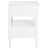 SAFAVIEH Terri Two Drawer White Nightstand