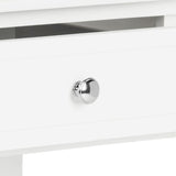 SAFAVIEH Terri Two Drawer White Nightstand