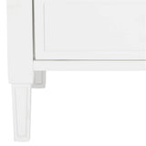 SAFAVIEH Terri Two Drawer White Nightstand