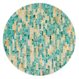 SAFAVIEH Tessie Mosaic Round Accent Table - 13.8" W x 13.8" L x 19.7" H - 14Wx14Dx20H