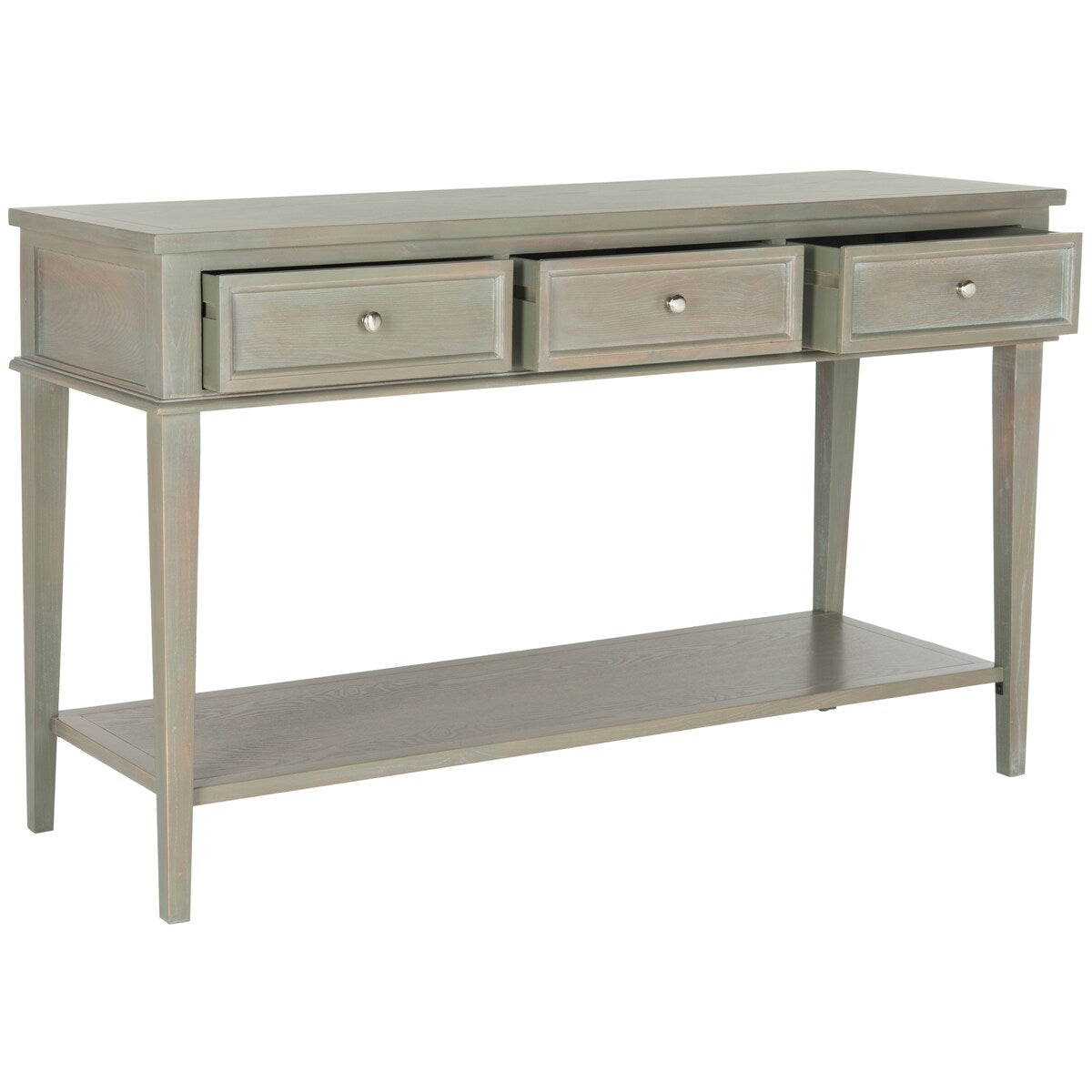 SAFAVIEH Thea Sepia Console - 60" x 20" x 35.4" - 60Wx20Dx35H