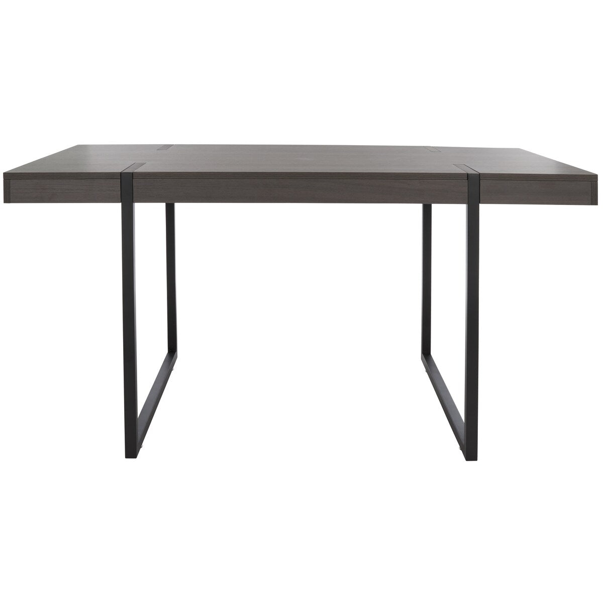 SAFAVIEH Thyra Modern Industrial Farmhouse Dining Table - 59 In. W x 33 In. D x 30 In. H - 59Wx33Dx30H