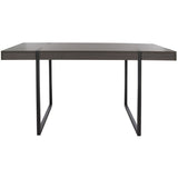 SAFAVIEH Thyra Modern Industrial Farmhouse Dining Table - 59 In. W x 33 In. D x 30 In. H - 59Wx33Dx30H