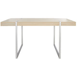 SAFAVIEH Thyra Modern Industrial Farmhouse Dining Table - 59 In. W x 33 In. D x 30 In. H - 59Wx33Dx30H