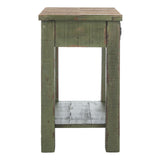 SAFAVIEH Tilda Antique Green Accent Table - 21" x 14.1" x 24.2" - 21Wx14Dx24H