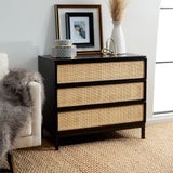 SAFAVIEH Tiney 3-Drawer Rattan Chest