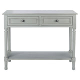 SAFAVIEH Tinnie 2-Drawer Console Table - 36" W x 13" L x 29.5" H - 36Wx13Dx30H