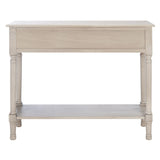 SAFAVIEH Tinnie 2-Drawer Console Table - 36" W x 13" L x 29.5" H - 36Wx13Dx30H